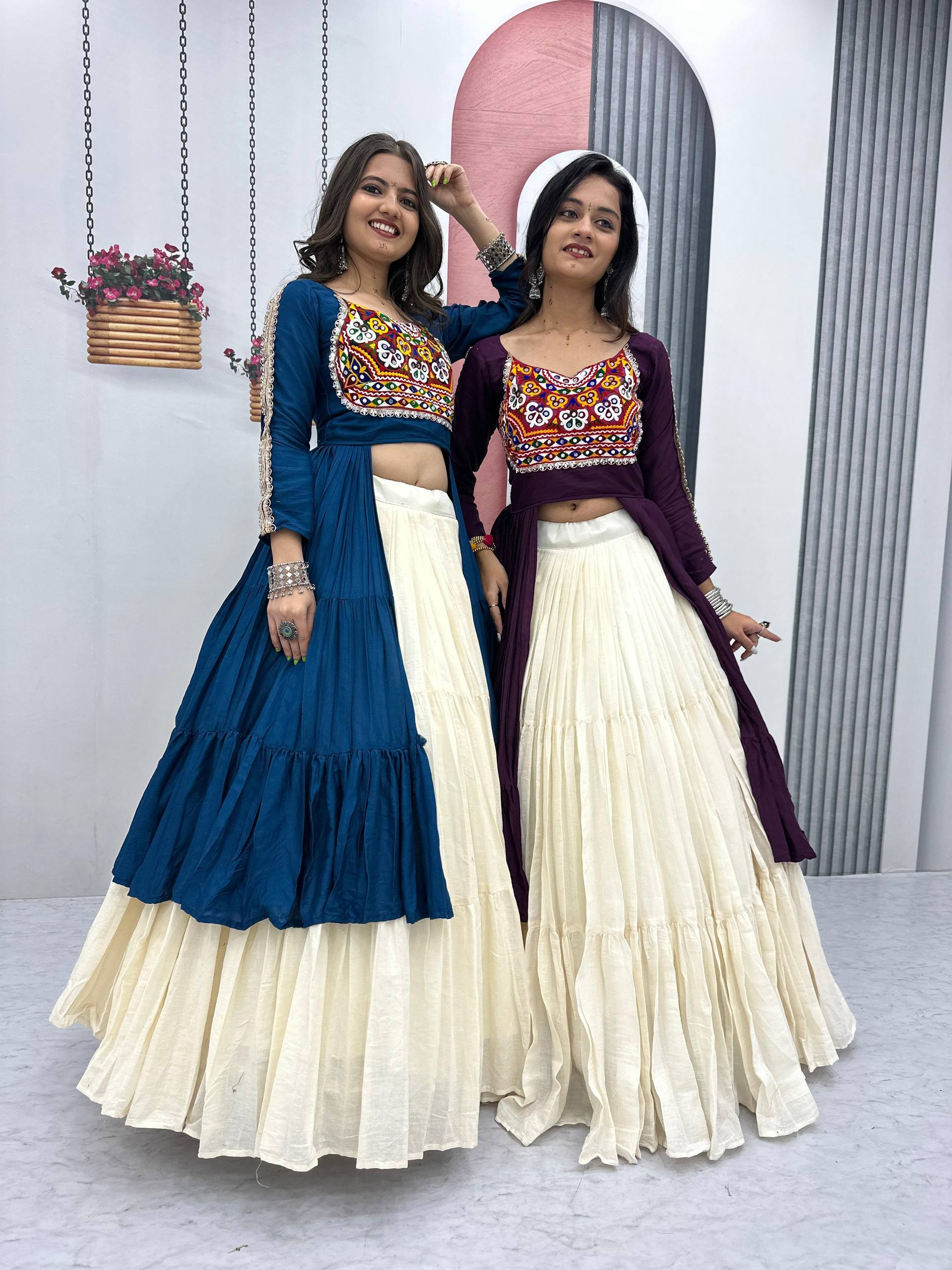 Navratri Special Pure Cotton Designer Lehenga Choli