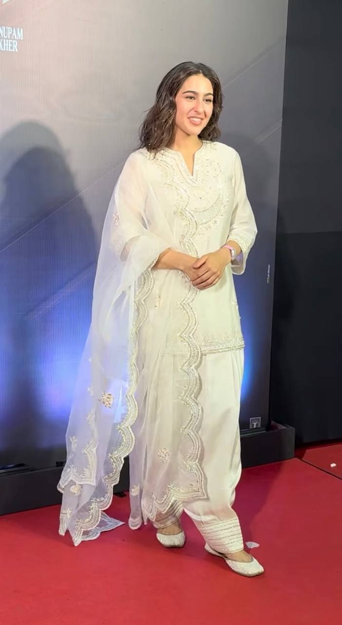 Designer Party Wear Sara Ali Khan Inspired Suit Set