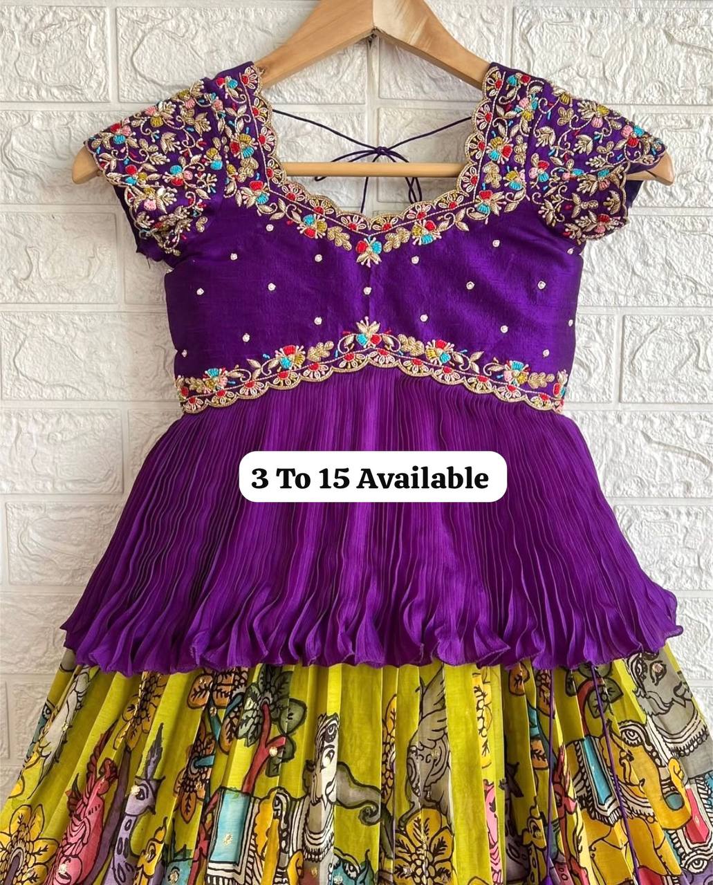 Designer Green Color Printed Kediya Style Ready To Wear Lehenga Choli