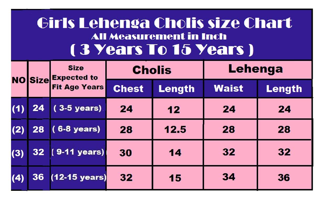 Designer Peach Color Beautiful Kids Lehenga Choli