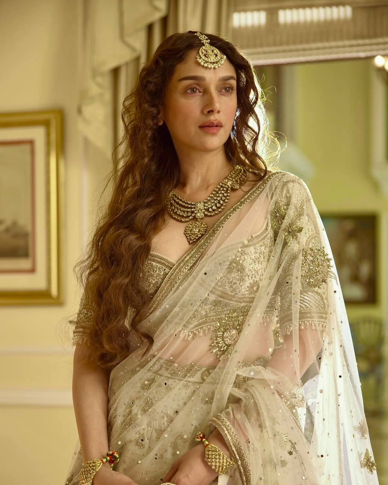 Wedding Wear Heavy Embroidered Beige Color Designer Lehenga Choli