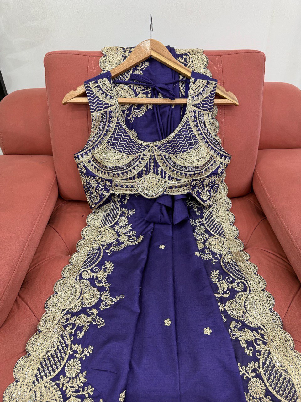 Presenting Blue Color Rangoli Silk And Coding With Sequence Work Saree