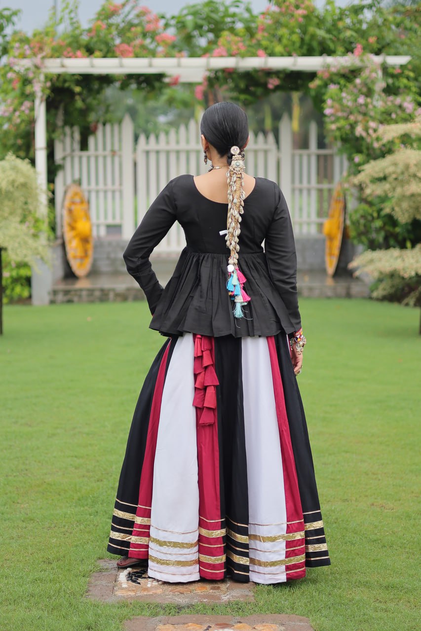 Attractive Multicolor Navratri Special Lehenga Choli Ready To Wear
