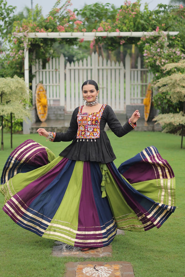 Trendy Multicolor Navratri Special Lehenga Choli Ready To Wear