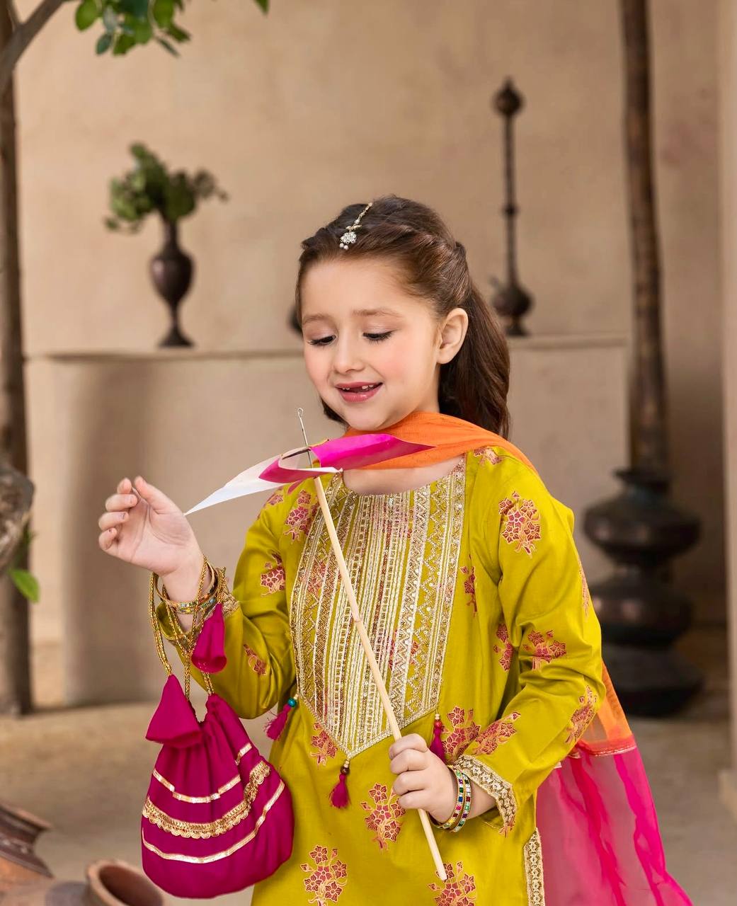 Designer Yellow Color Printed Ready To Wear Shara Suit