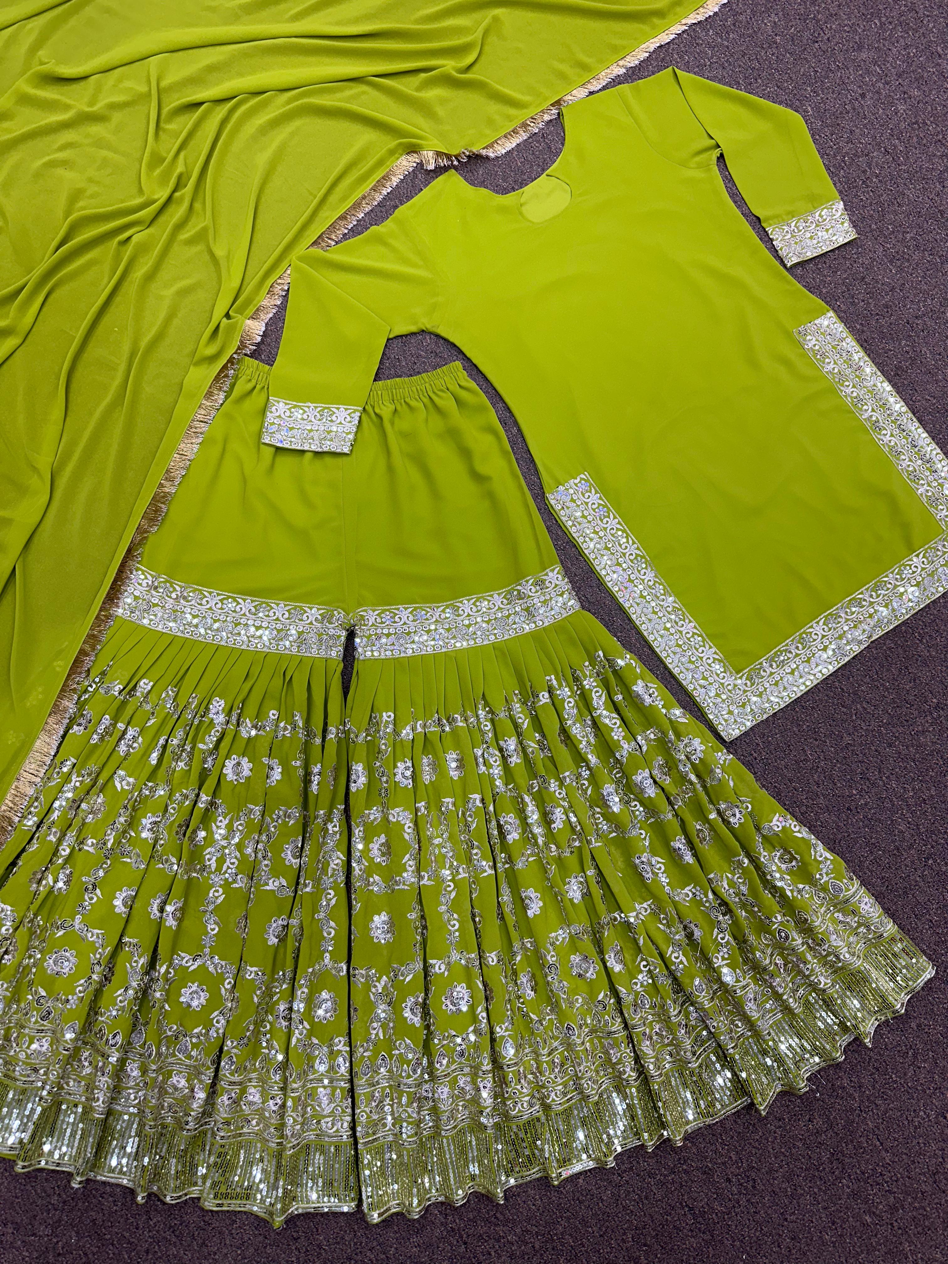 sharara dress cutting and stitching Sharara cutting and stitching #beautiful #following #stitchingtutorial #sweing #sewing #tips #fyp #youtube #trending #kitchen