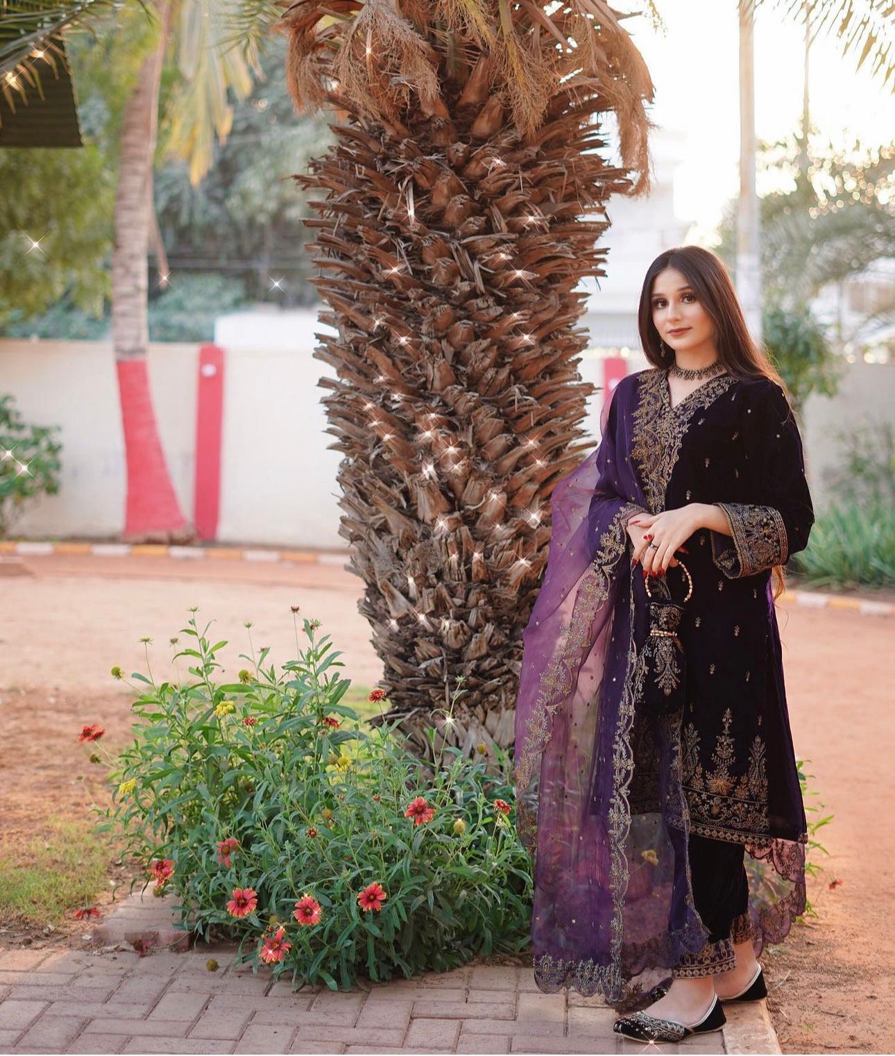 Wedding Wear Purple Color Pure 9000 Viscous Velvet With Heavy Embroidery 5mm Sequence Work Designer Velvet Suit