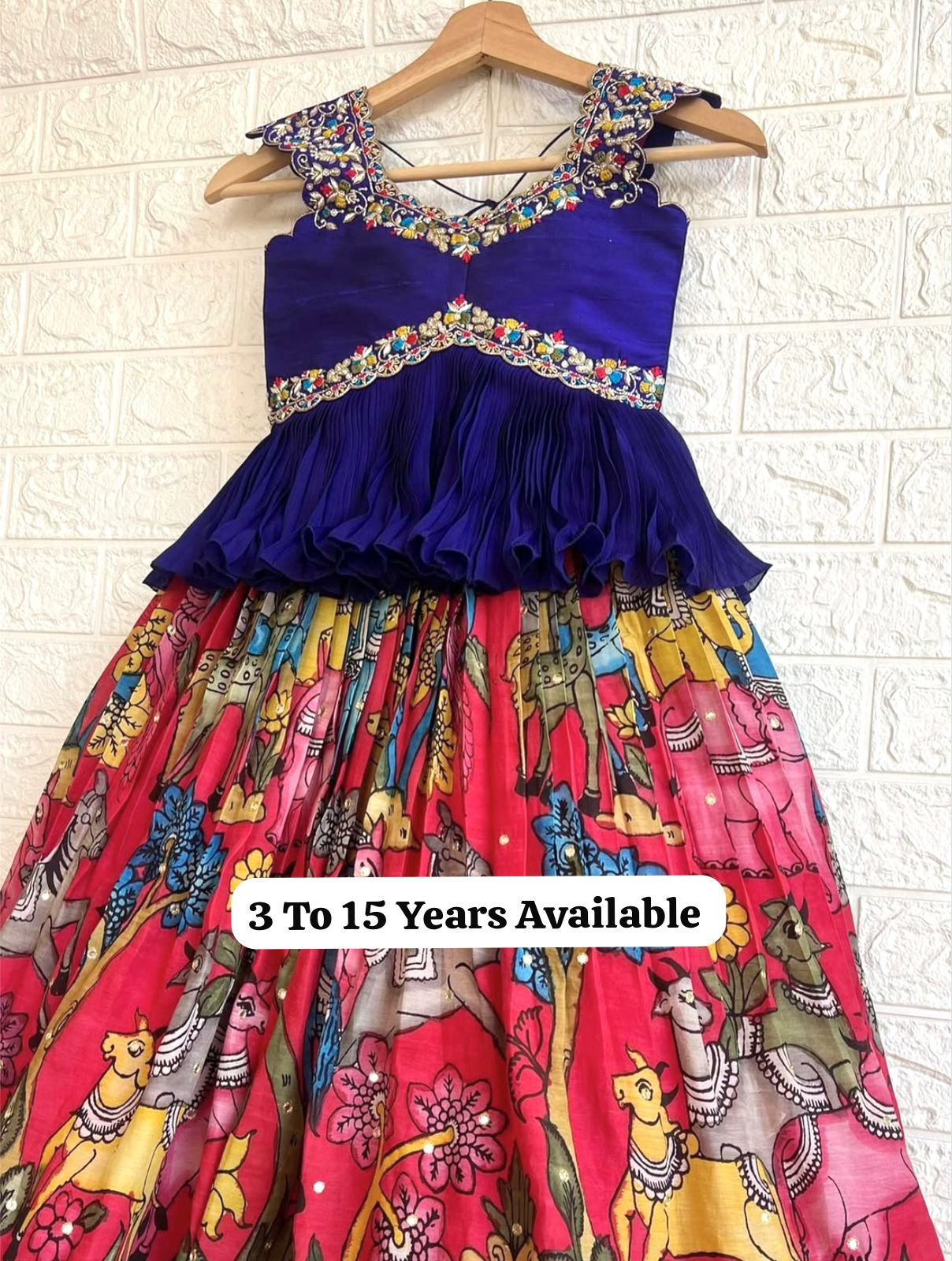 Designer Light Pink Color Printed Kediya Style Ready To Wear Lehenga Choli
