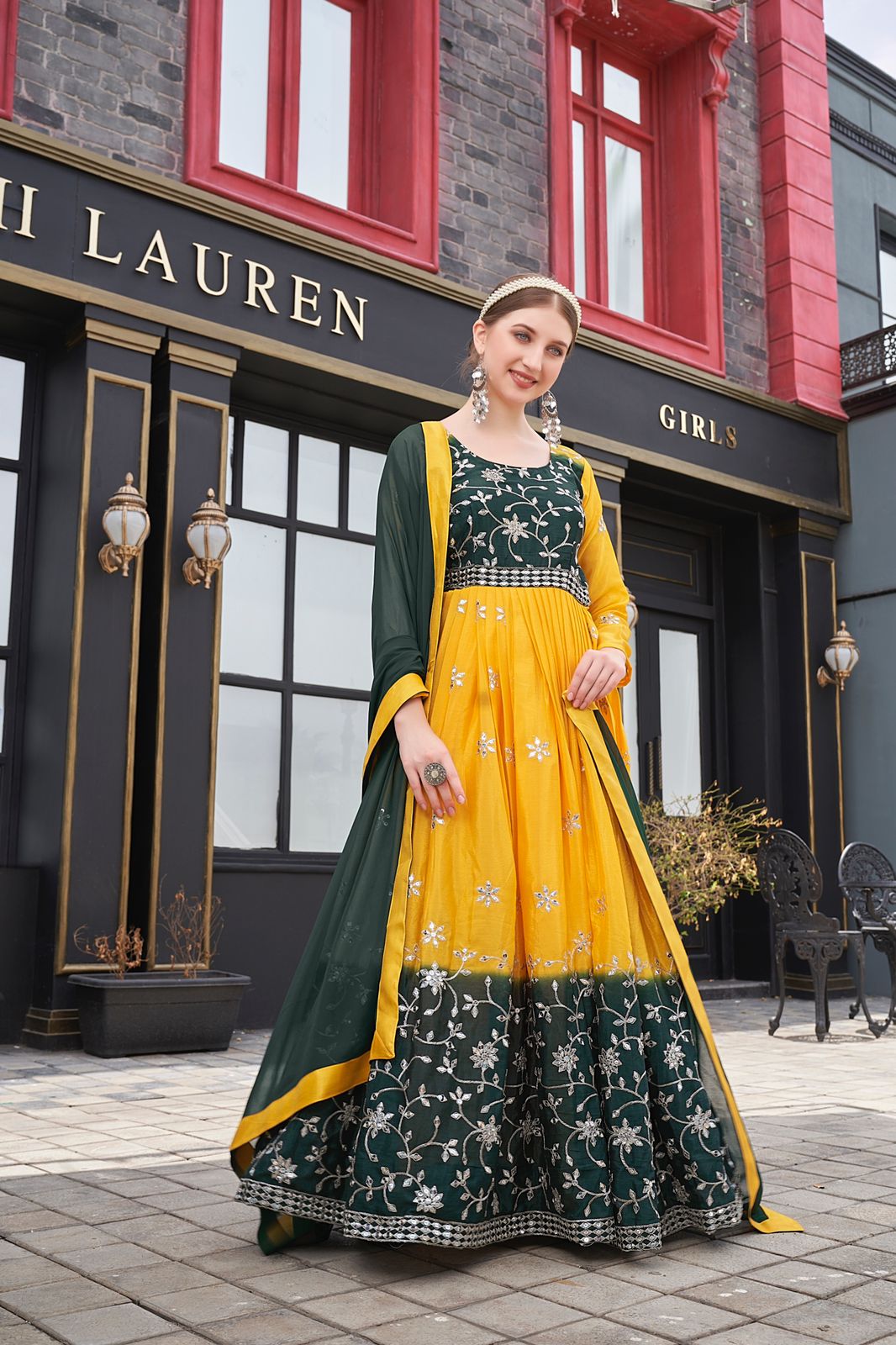 green emerald velvet dress Joyfolie Women's Aniya Maxi Boho Dress in MustardMedium